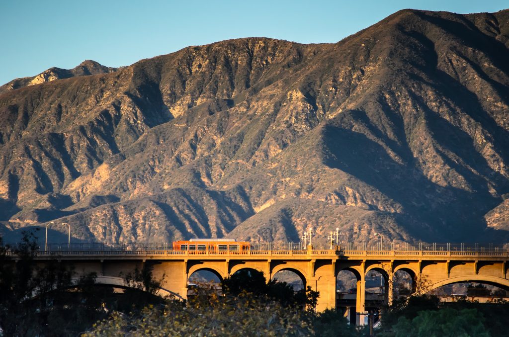 The Colorado Street Bridge in Pasadena. Photo by Steve Hymon/Metro.