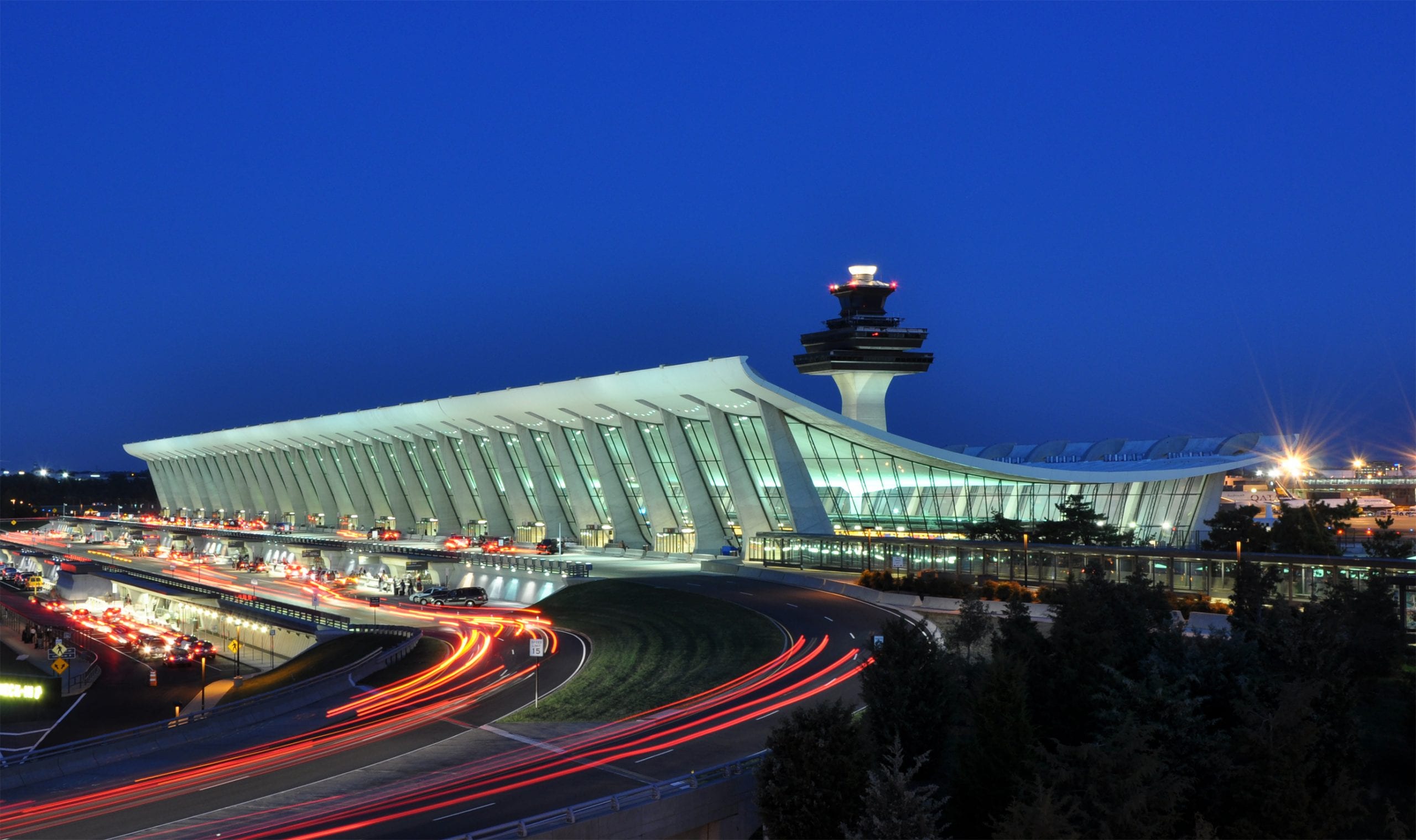 Dulles International Airport near Washington D.C. Photo: Wikimedia.