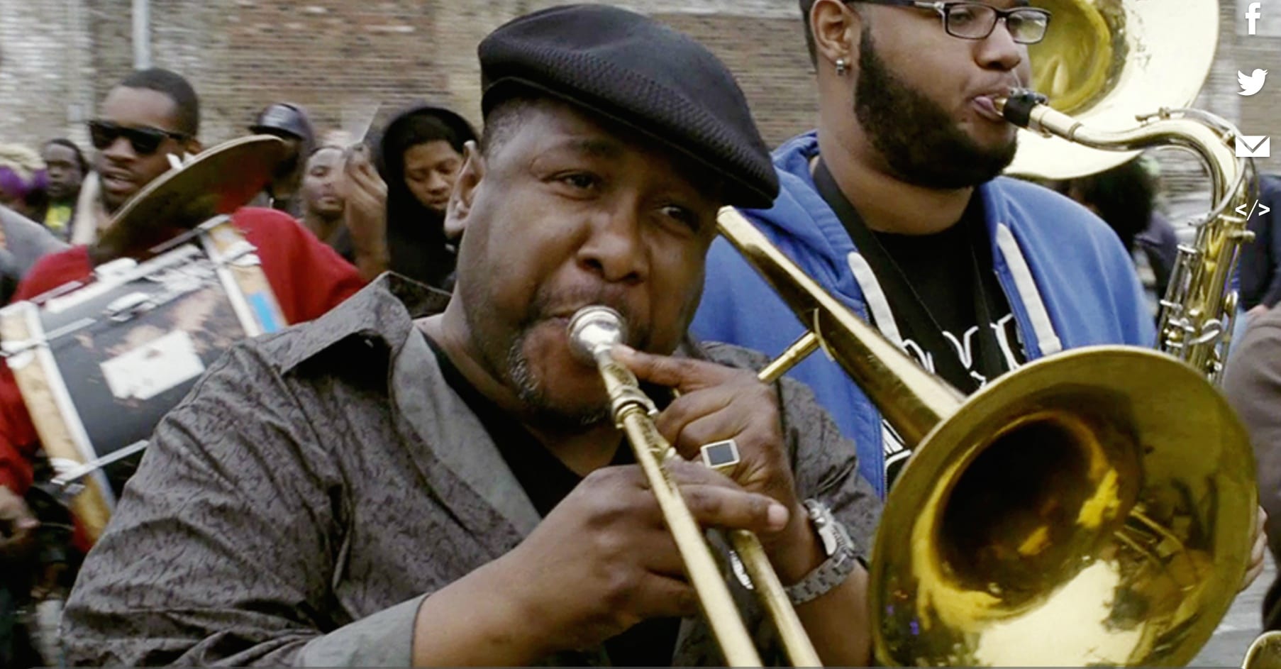 Wendell Pierce in "Treme." Photo: HBO.