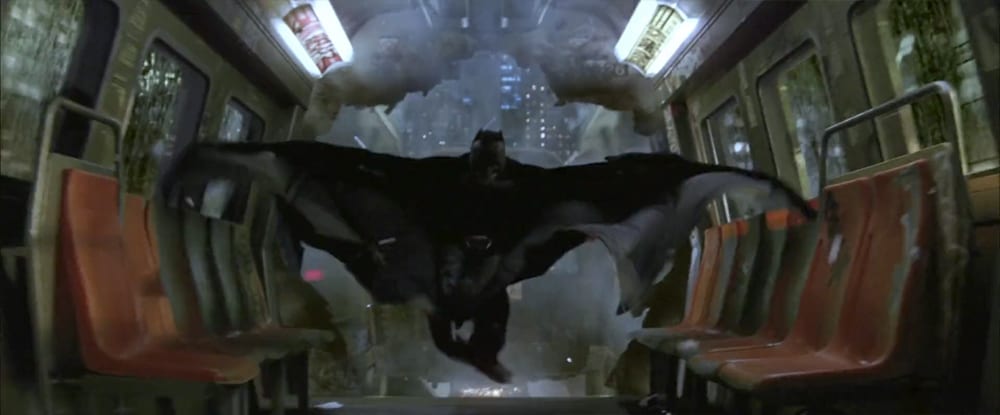 Batman saved the Gotham subway/monorail thing in the first movie of his recent trilogy. Smart!