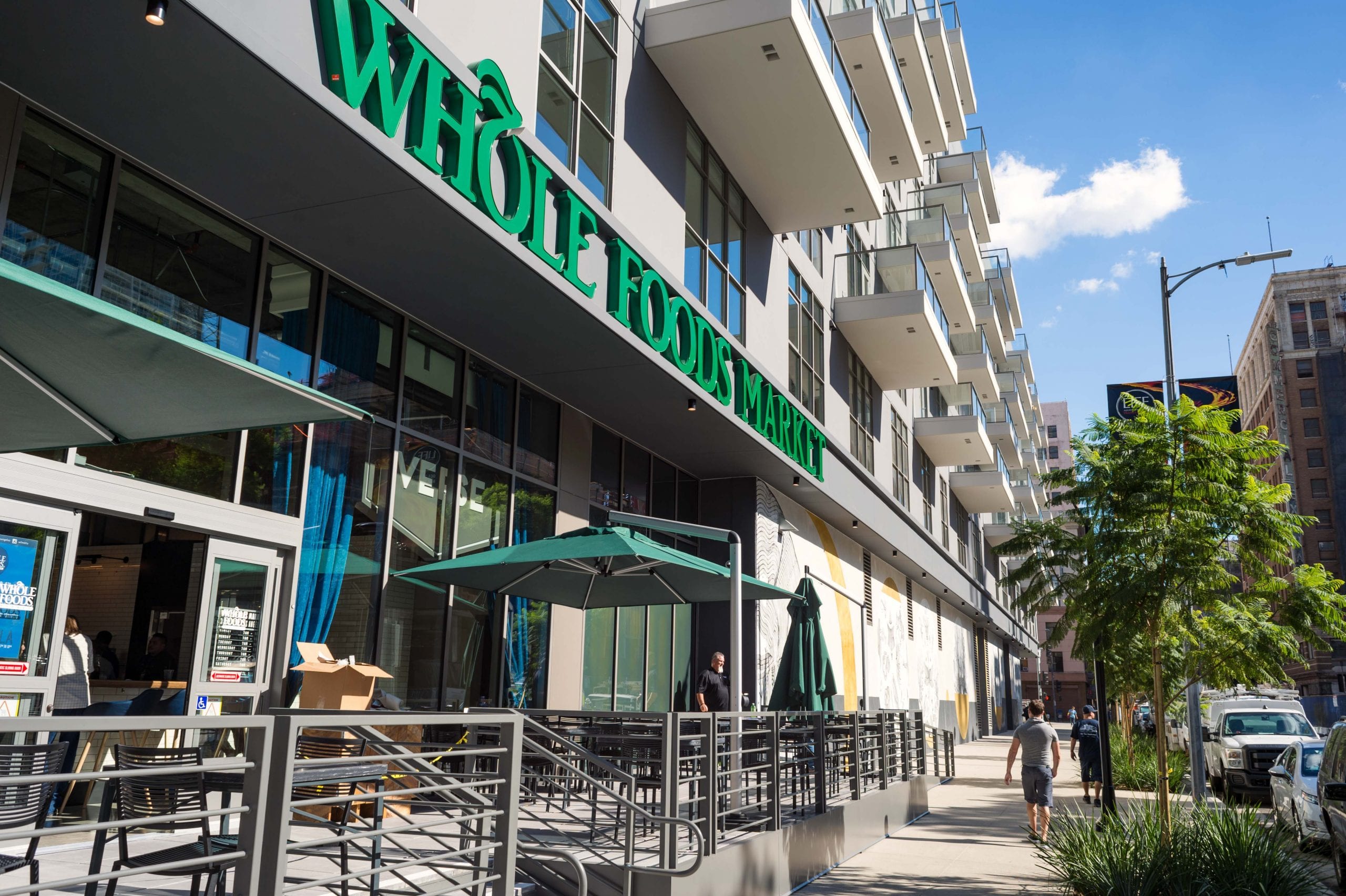 The Eighth Street side of the new Whole Foods. Photo by Steve Hymon/Metro.