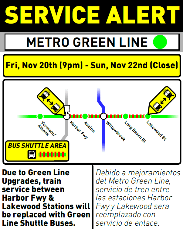green line sign