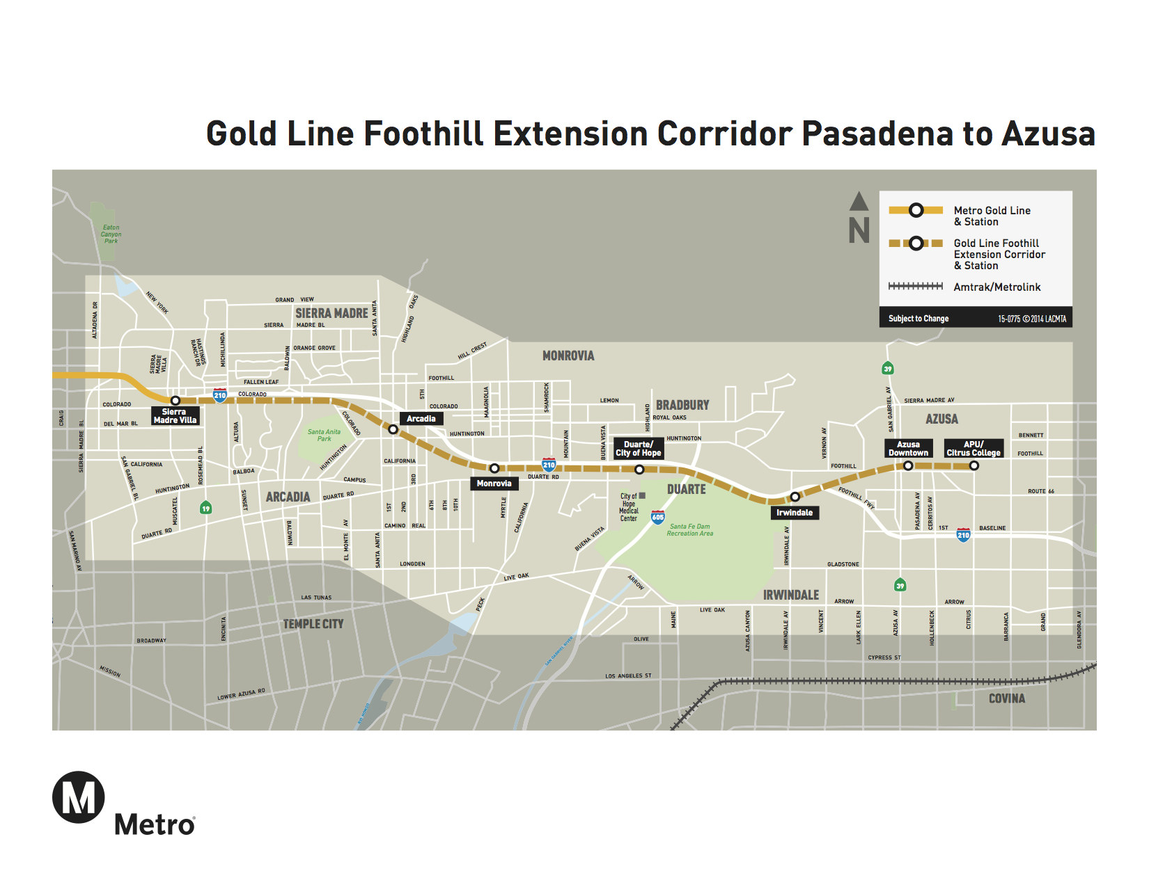 Foothill_Ext_Project_Map