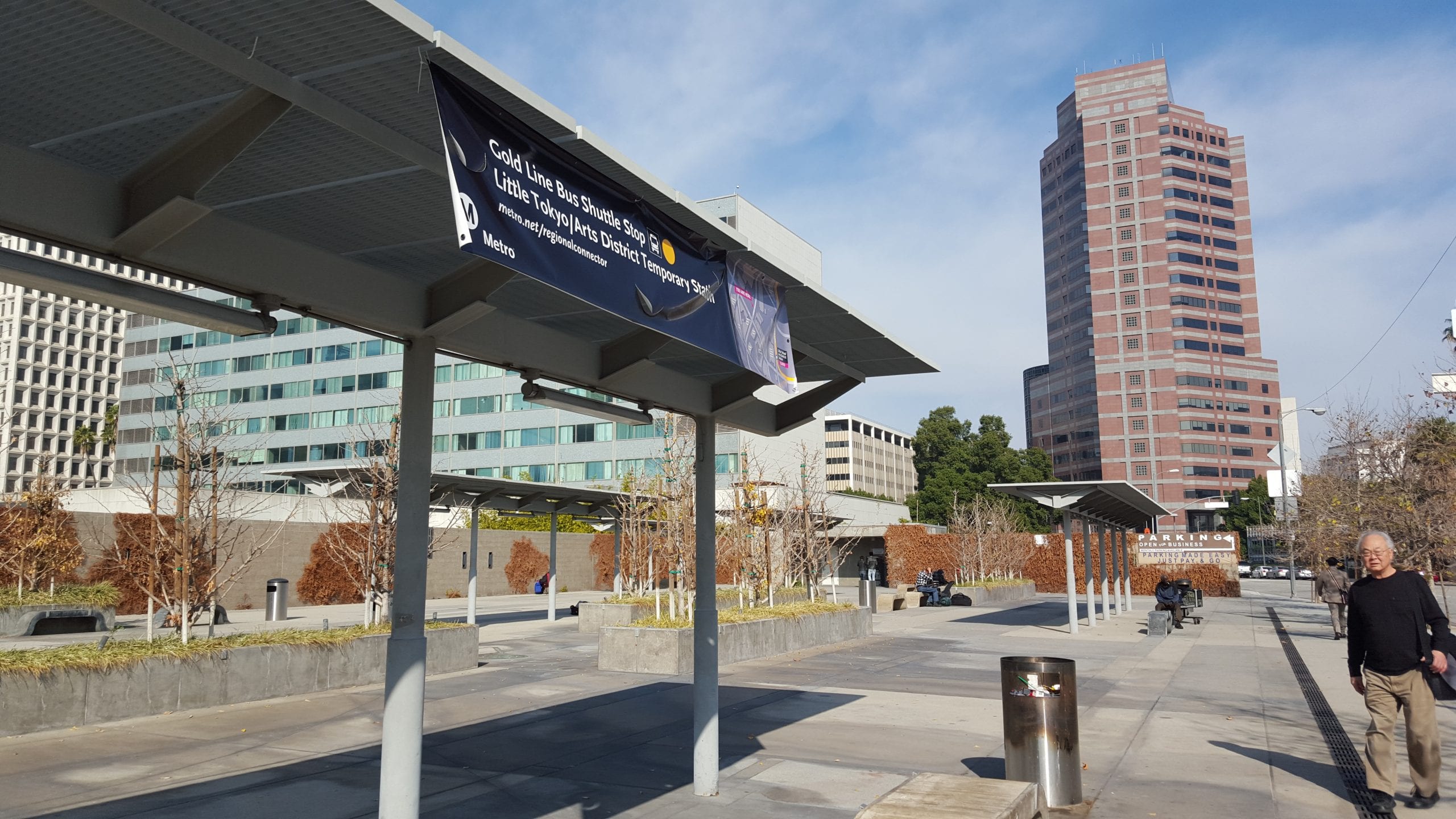 little tokyo shuttle stop