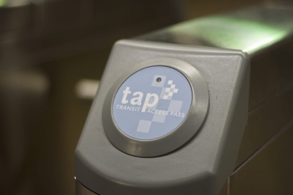 A typical TAP validator. Pretty high tech, eh?