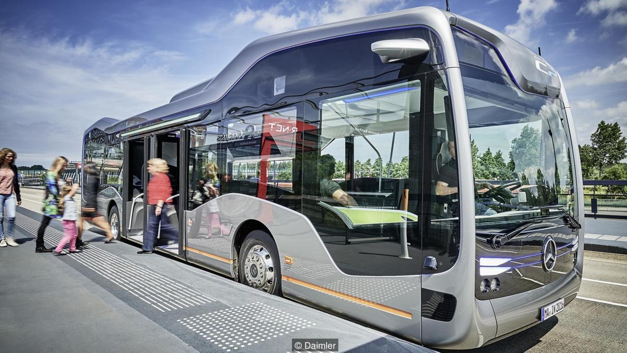 Weltpremiere: Mercedes-Benz Future Bus mit CityPilot – Meilenstein auf dem Weg zum autonom fahrenden Stadtbus