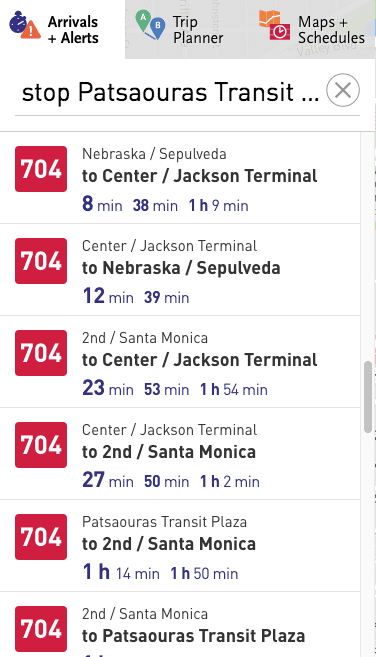 Alerts and Arrivals design clean up