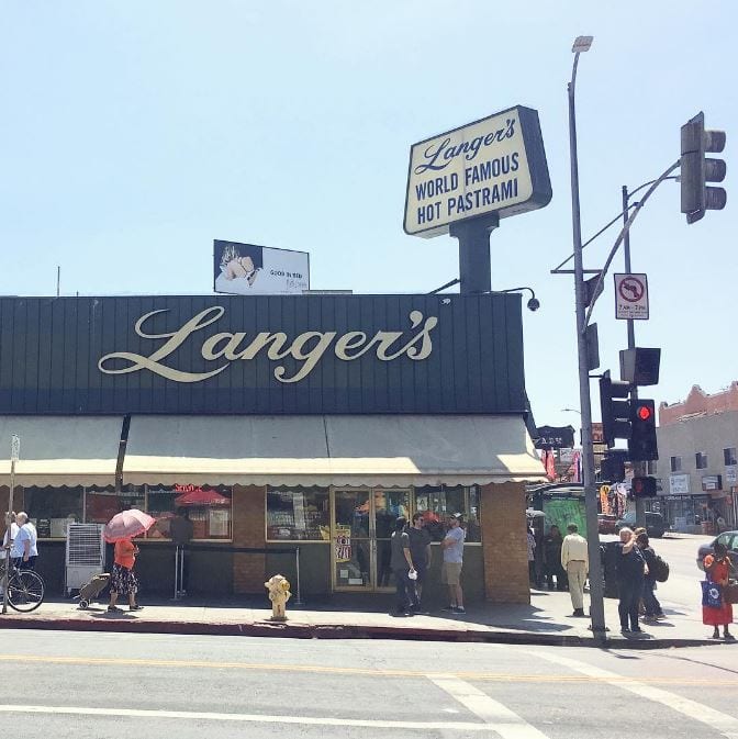 Langer's via isaidiine instagram