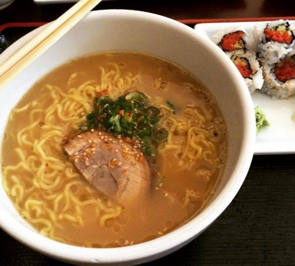 Pork Ramen, Tuna Roll via theminty instagram