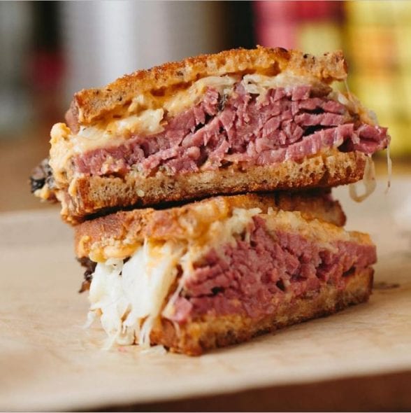 Reuben from Wexler's Deli Instagram
