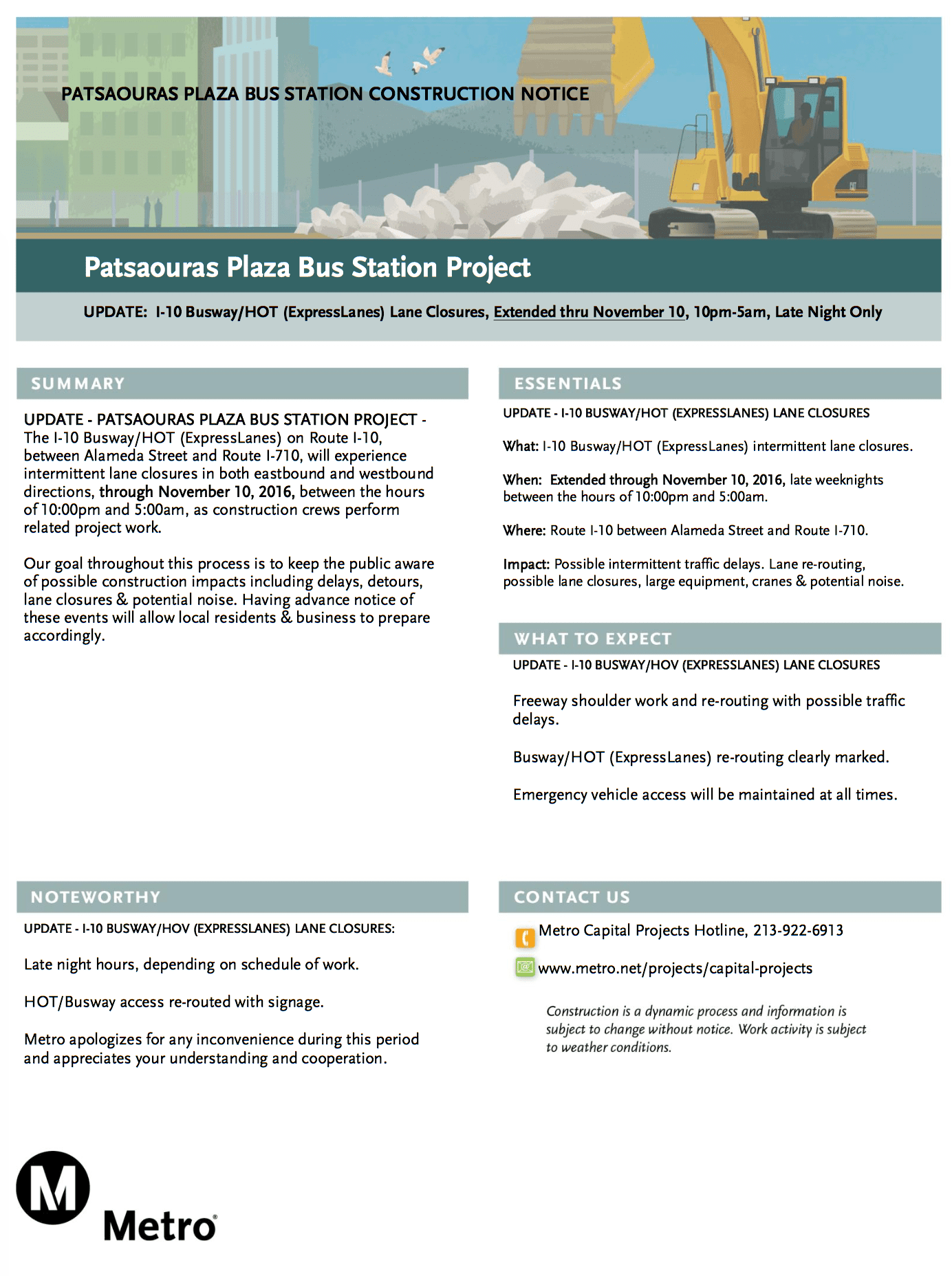 patsaouras bus notice nov 10