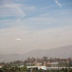 Over Dodger Stadium by Peter Watkinson