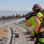 I-405 Closure Construction Photos