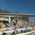 I-405 Closure Construction Photos, Sept 28-30