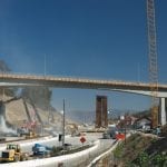 I-405 Closure Construction Photos, Sept 28-30