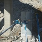 I-405 Closure Construction Photos, Sept 28-30