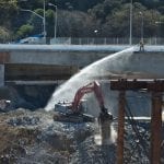 I-405 Closure Construction Photos, Sept 28-30
