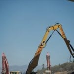 I-405 Closure Construction Photos, Sept 28-30