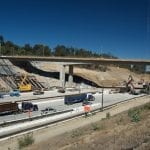 I-405 Closure Construction Photos, Sept 28-30