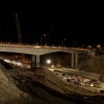 I-405 Closure Construction Photos, Sept 28-30