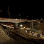 I-405 Closure Construction Photos, Sept 28-30