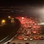 I-405 Closure Construction Photos, Sept 28-30
