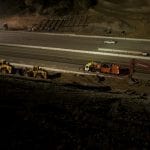 I-405 Closure Construction Photos, Sept 28-30