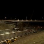 I-405 Closure Construction Photos, Sept 28-30