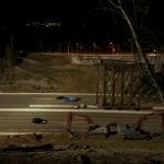I-405 Closure Construction Photos, Sept 28-30