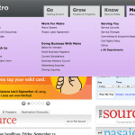 Menu update – METRO tab
