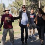 Artist Walter Hood led a community walk in Santa Monica.