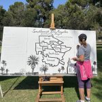 The SELA Community Map pop-up launched at South Gate Park during a low-cost pet vaccine and wellness clinic on September 25.