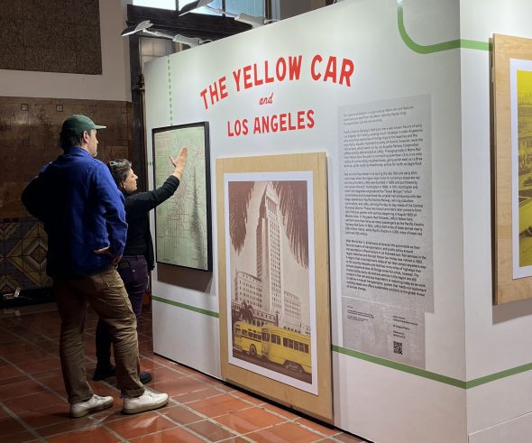 The Yellow Car and Los Angeles, a collaboration between Metro Art and the Metro Transportation Library and Archive