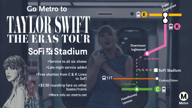 Look what you made us do: We’re adding service for Taylor Swift’s six